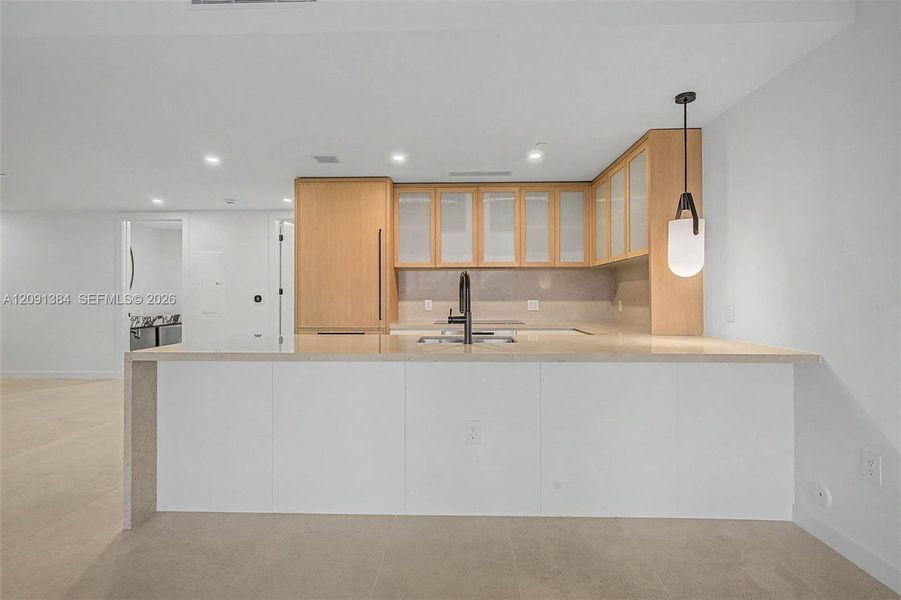 Furnished interior view inside a new home in , Miami (Image 5).