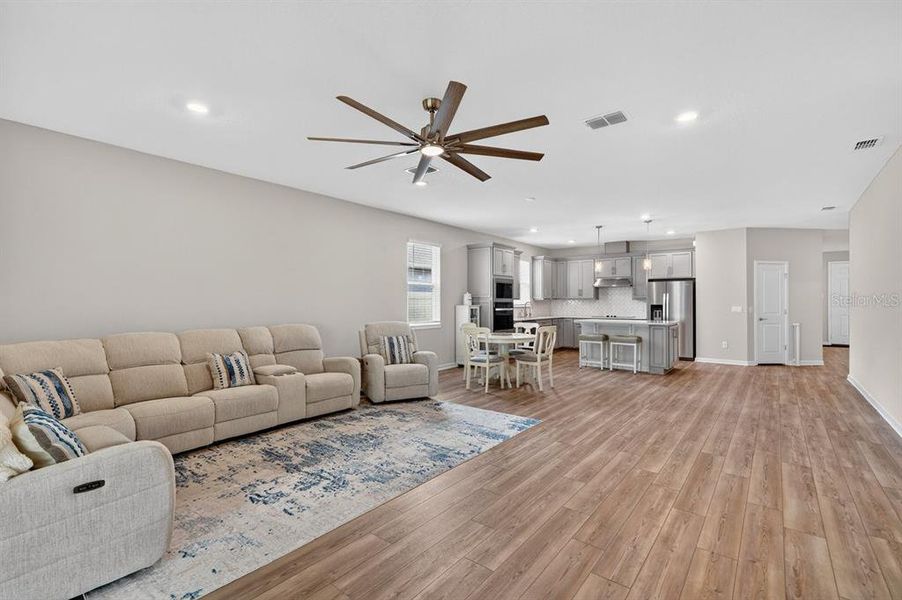 Furnished interior view inside a new home in Canopy Terrace, Deland (Image 37). Furnished interior view inside a new home in Canopy Terrace, Deland (Image 37).