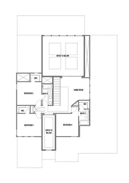 2D floor plan layout of this home in East View Farms, Georgetown, TX (Image 3). 2D floor plan layout of this home in East View Farms, Georgetown, TX (Image 3).