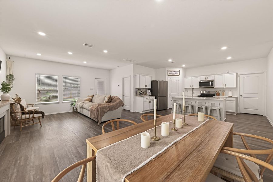Furnished interior view inside a new home in Grand Pines, Magnolia (Image 47).