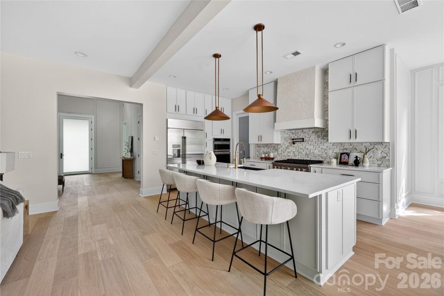 Furnished interior view inside a new home in , Charlotte (Image 9).
