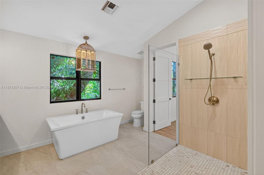 Furnished interior view inside a new home in , Miami (Image 11).