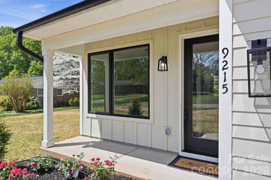 Exterior details and patio area of a home in , Huntersville (Image 3).