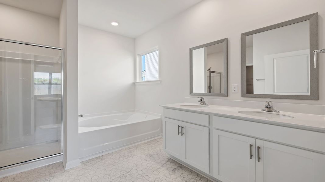 Furnished interior view inside a new home in Foxbank, Gray Court (Image 12).