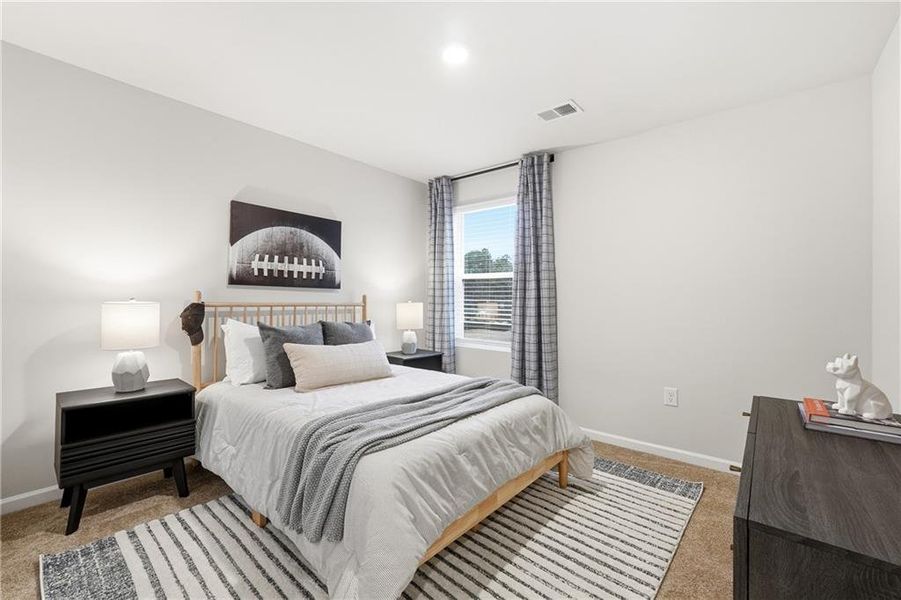 Furnished interior view inside a new home in Concord Oaks, Powder Springs (Image 13).