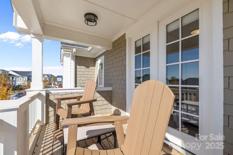 Exterior details and patio area of a home in Riverwalk, Rock Hill (Image 3).