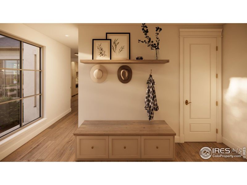 Furnished interior view inside a new home in , Fort Collins (Image 16).