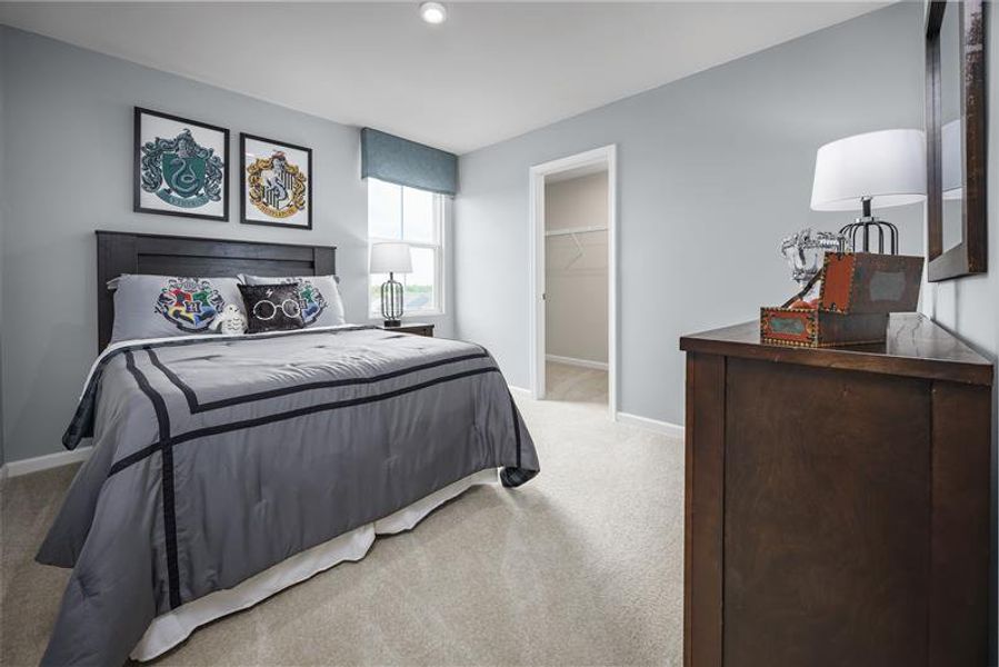Representative furnished interior of a home built from the Birch by Ryan Homes in Quails Run, Lyman (Image 12).