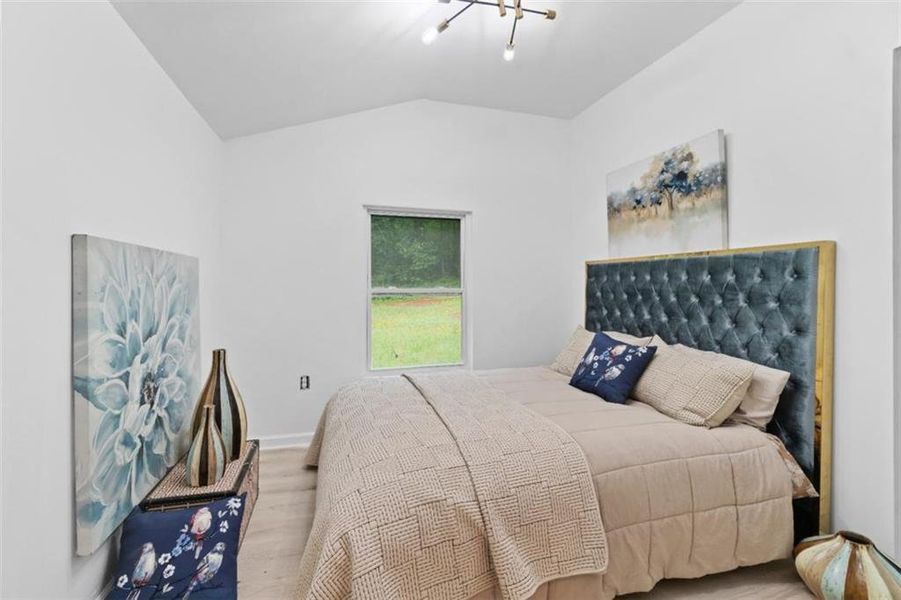 Furnished interior view inside a new home in , Decatur (Image 16).