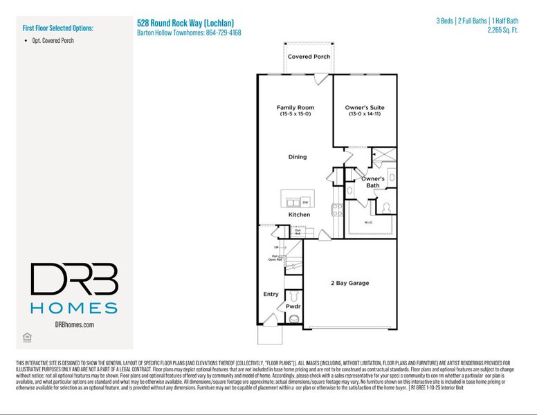 2D floor plan layout of this home in Barton Hollow Townhomes, Fountain Inn, SC (Image 4). 2D floor plan layout of this home in Barton Hollow Townhomes, Fountain Inn, SC (Image 4).
