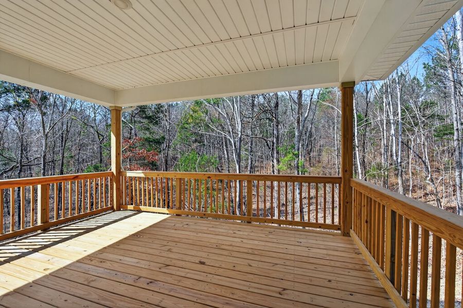 Exterior details and patio area of a home in Crystal Village, Albemarle (Image 4).