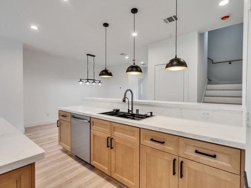 Furnished interior view inside a new home in , Houston (Image 13). Furnished interior view inside a new home in , Houston (Image 13).