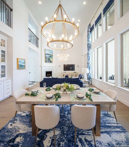 Furnished interior view inside a new home in Esperanza, Boerne (Image 8).
