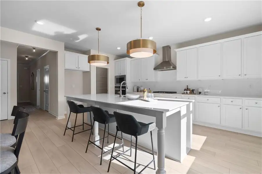 Furnished interior view inside a new home in Abbotts Crossing, Conyers (Image 4).