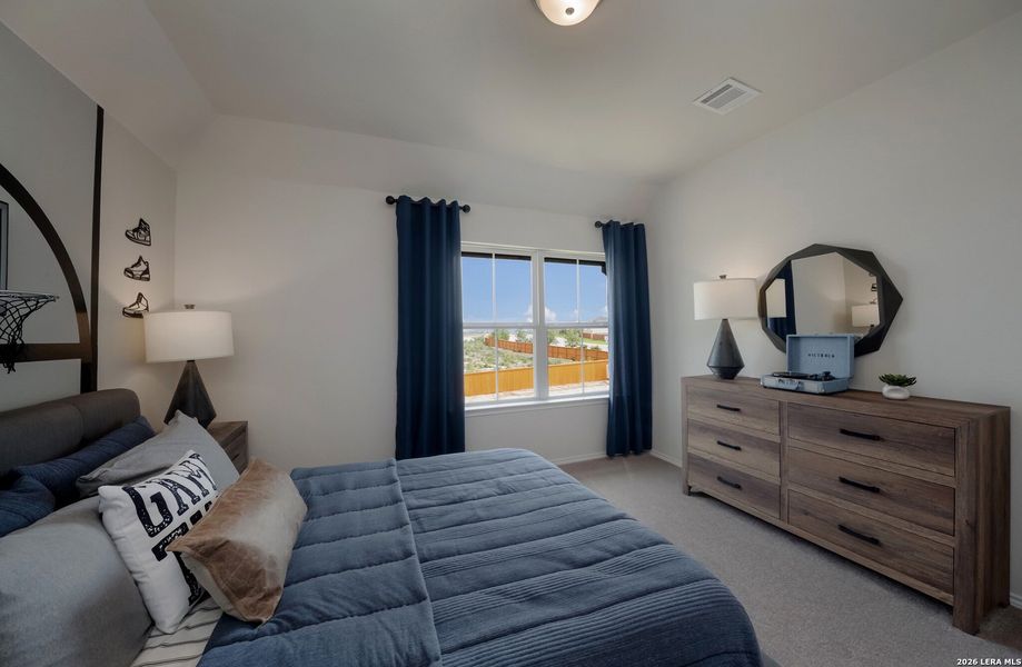 Furnished interior view inside a new home in Horizon Ridge, San Antonio (Image 15).