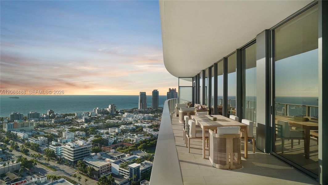 Condo located in Miami Beach, FL showcasing its design and architecture (Image 2). Condo located in Miami Beach, FL showcasing its design and architecture (Image 2).