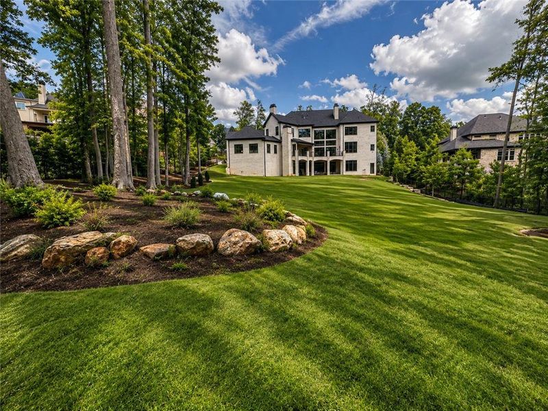 Exterior details and patio area of a home in , Alpharetta (Image 2).