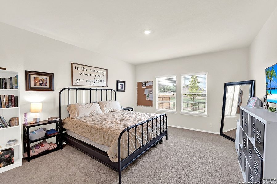 Furnished interior view inside a new home in The Links at River Bend, Floresville (Image 11).