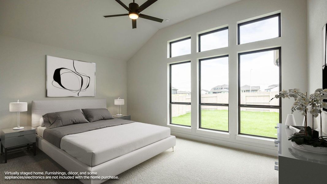 Furnished interior view inside a new home in Easton Park, Austin (Image 4).