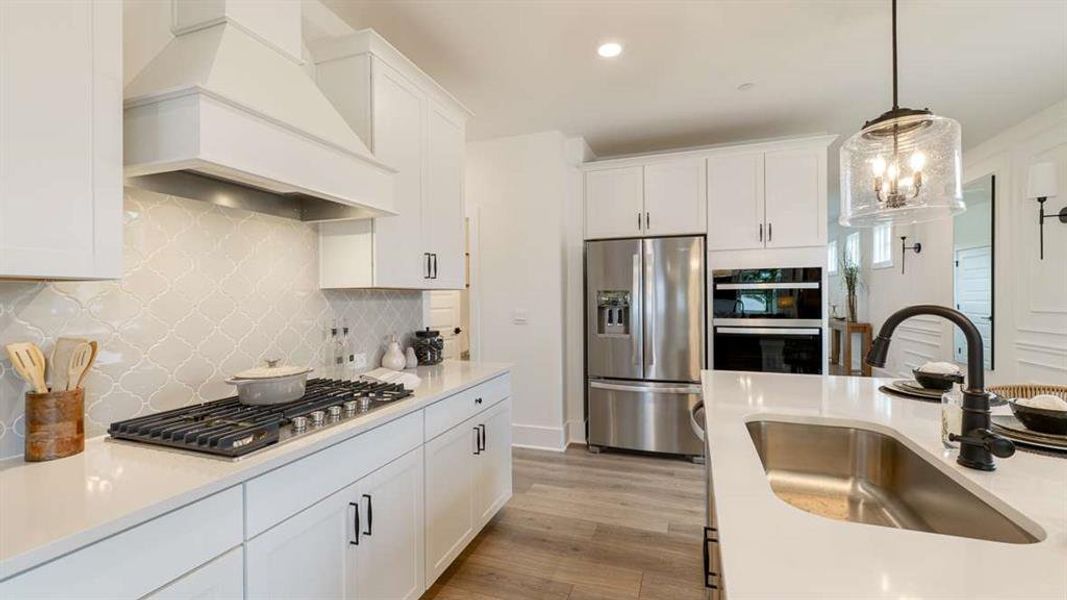 Furnished interior view inside a new home in The Village at Sandy Plains, Marietta (Image 32).