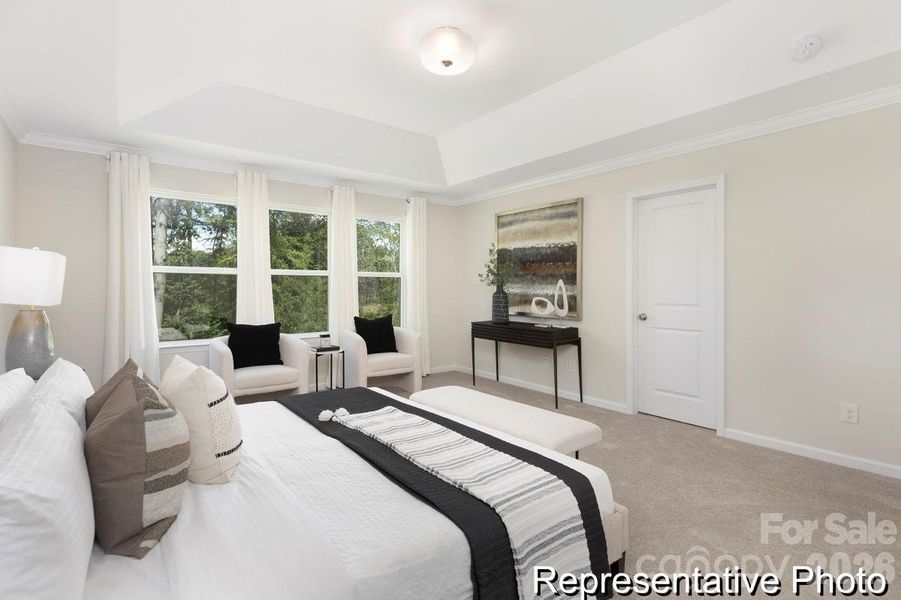 Furnished interior view inside a new home in Morrow Brook, Albemarle (Image 6).