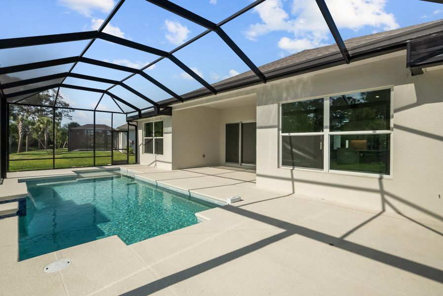 Representative exterior details of a home built from the Weston Signature by GHO Homes in High Pointe, Vero Beach (Image 29).