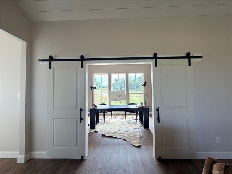 Furnished interior view inside a new home in Oak Water Ranch, Granbury (Image 4).