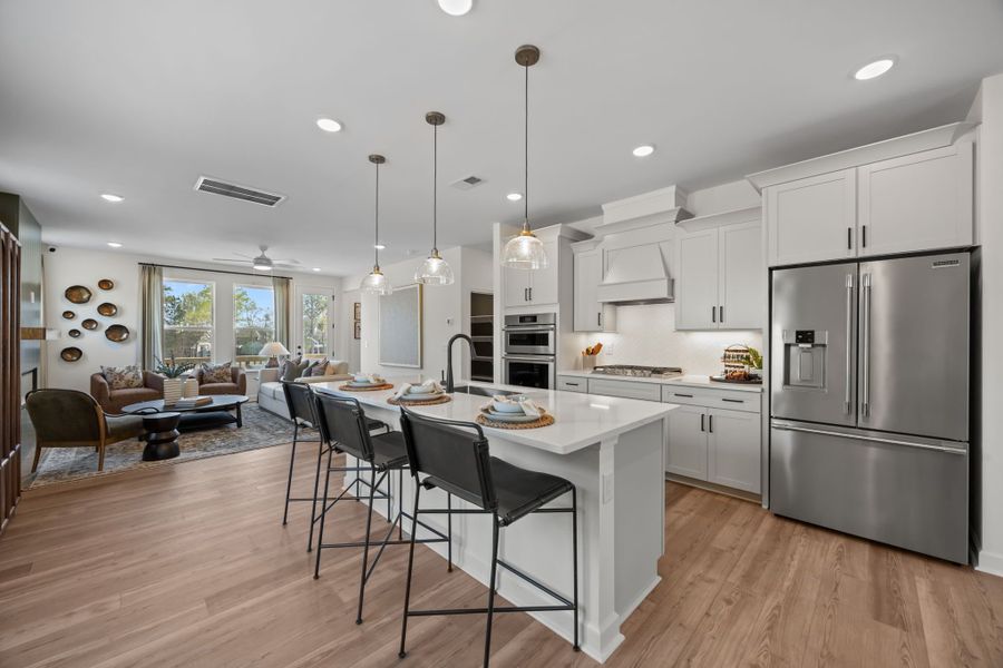 Representative furnished interior of a home built from the The Mitchell Exterior by Davidson Homes LLC in Summers Walk, Davidson (Image 8).