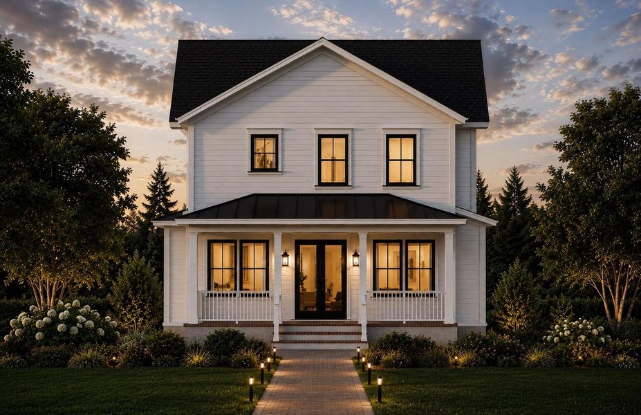 Front exterior of a new home in , Charleston, SC, highlighting curb appeal (Image 6).