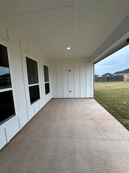 Exterior details and patio area of a home in , Abilene (Image 20).