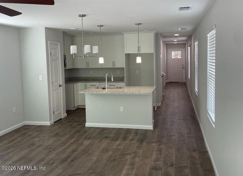 Furnished interior view inside a new home in , Jacksonville (Image 3). Furnished interior view inside a new home in , Jacksonville (Image 3).