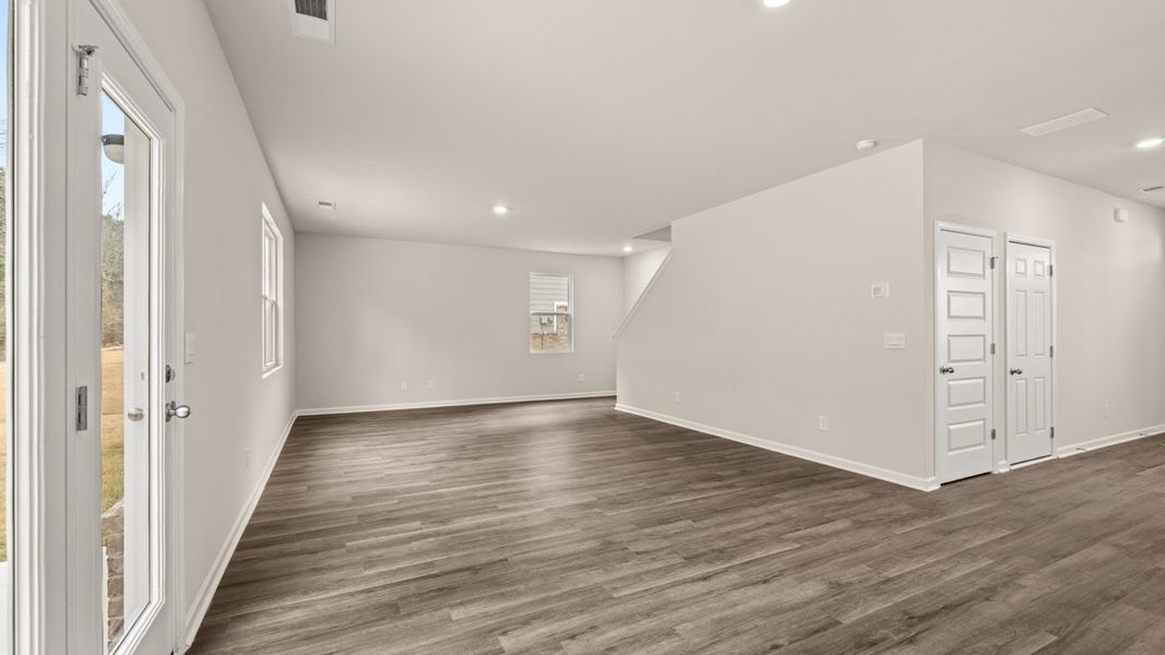Spacious, unfurnished interior of a new home in The Reserve at Calcutta, Stockbridge (Image 16).