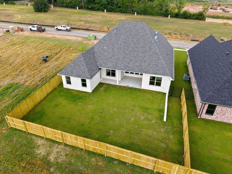 Exterior details and patio area of a home in , Tyler (Image 23).
