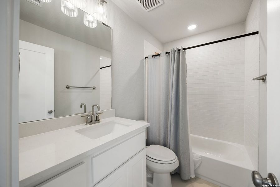 Furnished interior view inside a new home in Ventana, Bulverde (Image 9).
