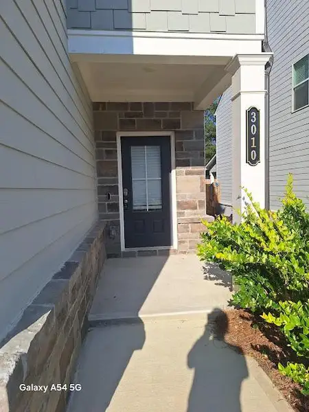 Exterior details and patio area of a home in Westgate Enclave, Loganville (Image 3).