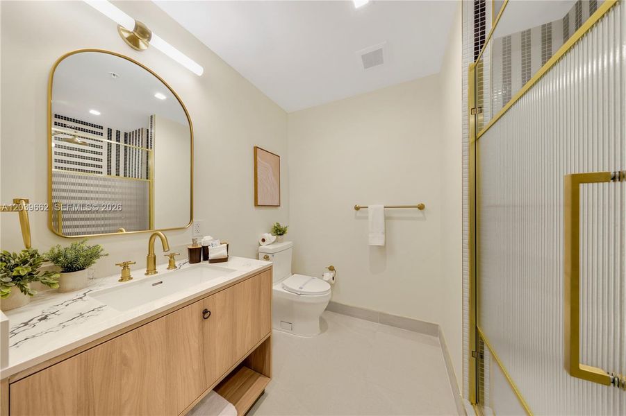 Furnished interior view inside a new home in , Miami (Image 6). Furnished interior view inside a new home in , Miami (Image 6).