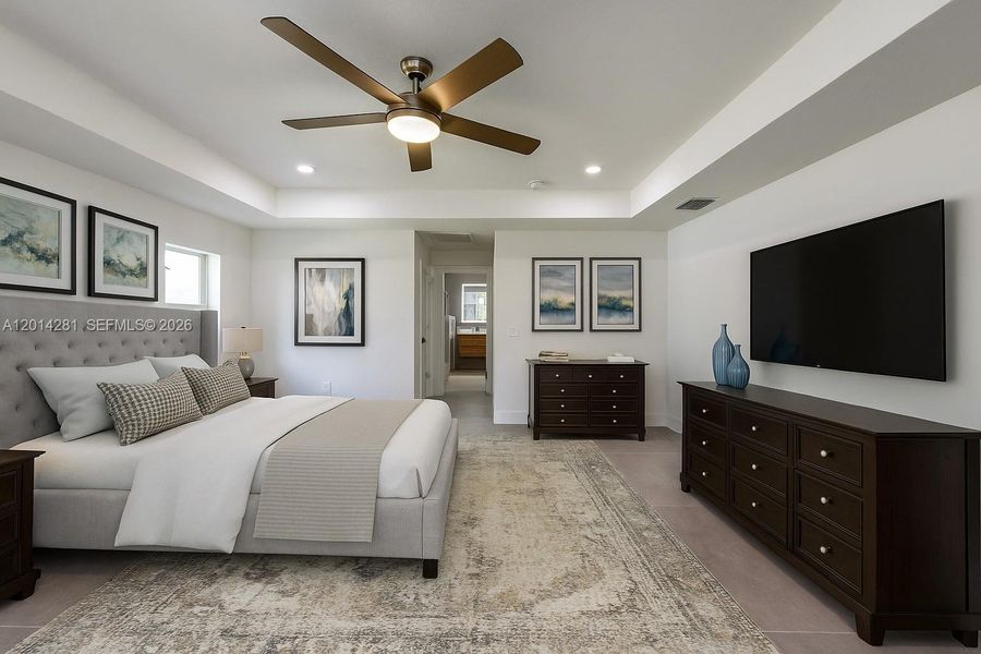 Furnished interior view inside a new home in , Port Charlotte (Image 13).