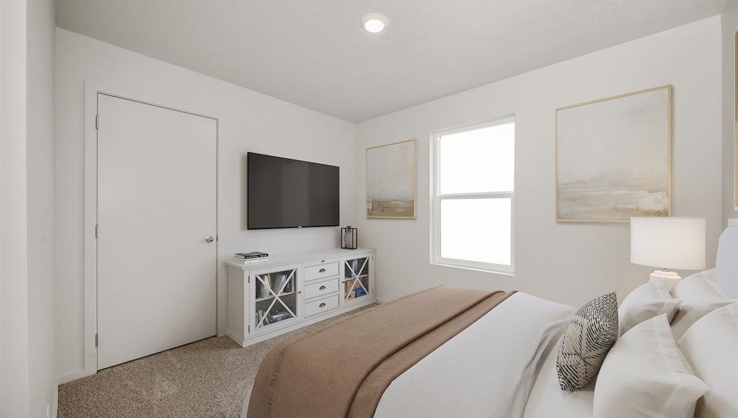 Representative furnished interior of a home built from the Sierra by D.R. Horton in Tara Vista, Gainesville (Image 17).