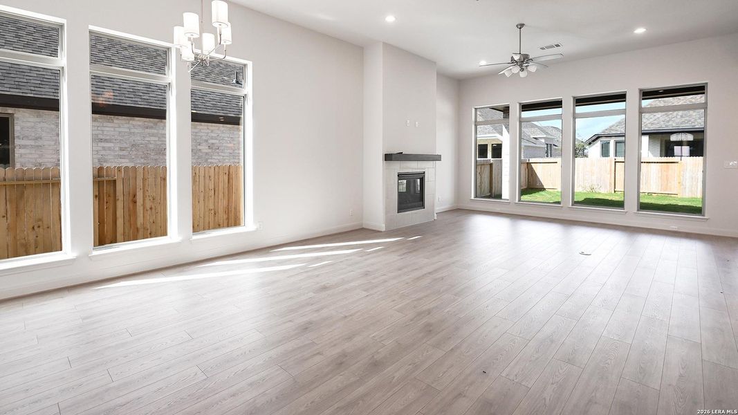 Spacious, unfurnished interior of a new home in Meadows of Mill Creek, Seguin (Image 24). Spacious, unfurnished interior of a new home in Meadows of Mill Creek, Seguin (Image 24).