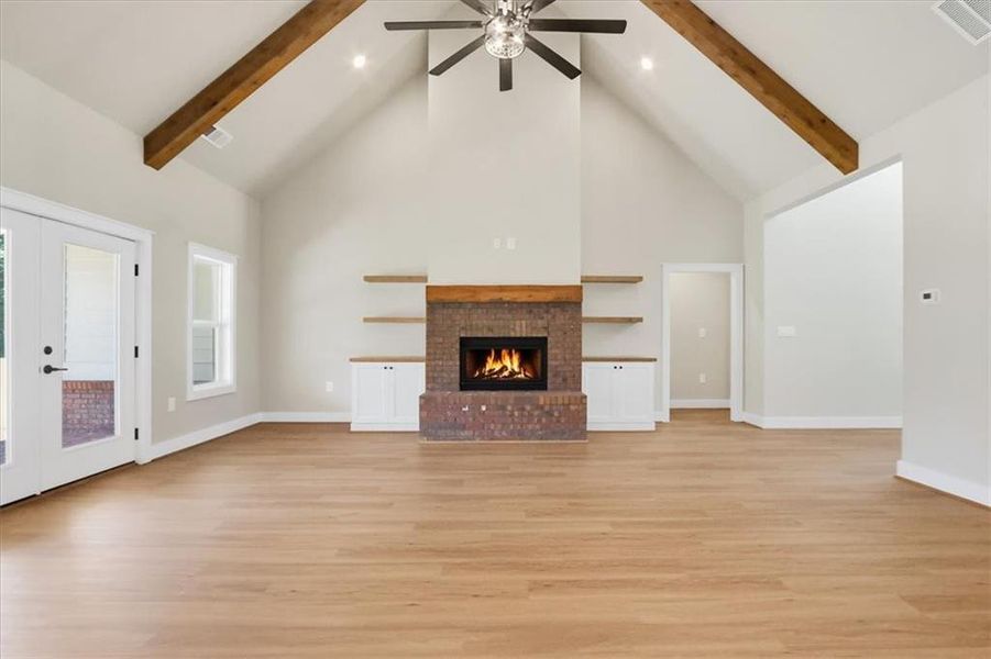 Spacious, unfurnished interior of a new home in , Monroe (Image 51). Spacious, unfurnished interior of a new home in , Monroe (Image 51).