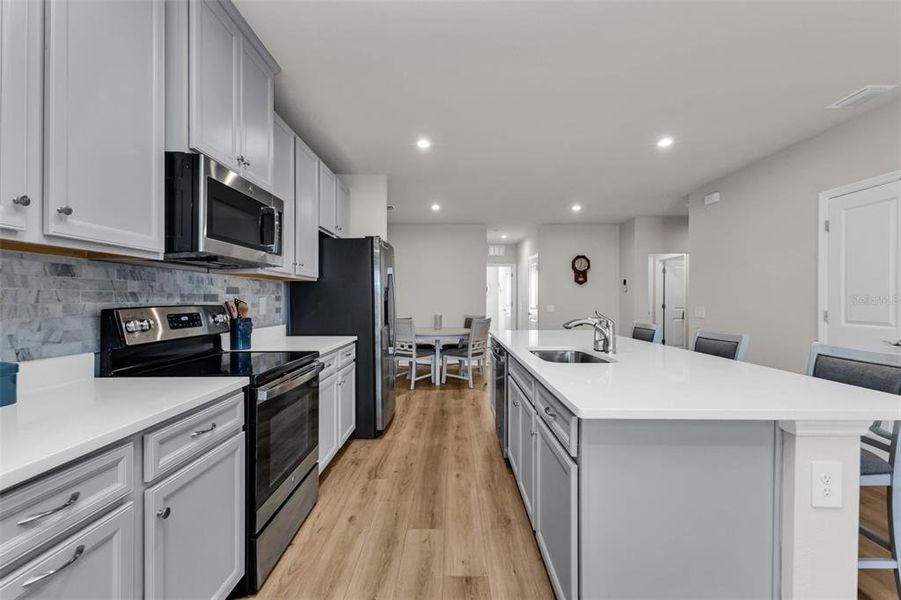 Furnished interior view inside a new home in , Port Charlotte (Image 18). Furnished interior view inside a new home in , Port Charlotte (Image 18).