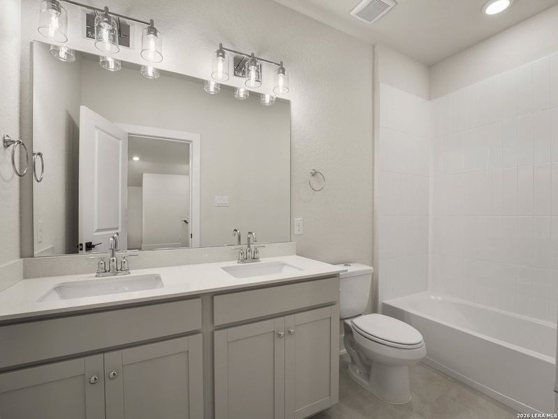 Furnished interior view inside a new home in Parklands Estates, Schertz (Image 8).