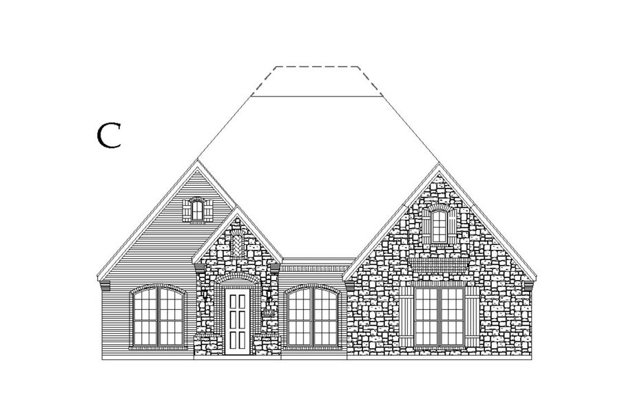 Representative rendering of the exterior for the Stirling by Windsor Homes (Image 20).