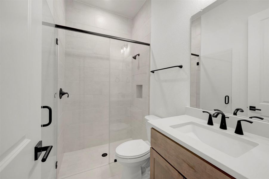 Furnished interior view inside a new home in The Woodlands Hills - Premier Collection, Willis (Image 13).