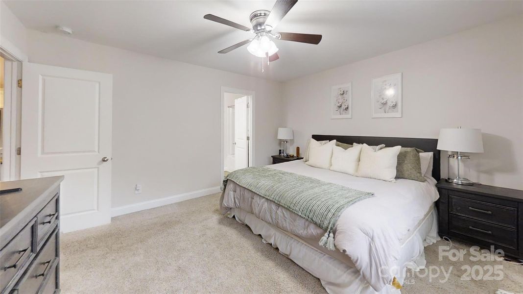 Furnished interior view inside a new home in , Hickory (Image 8).