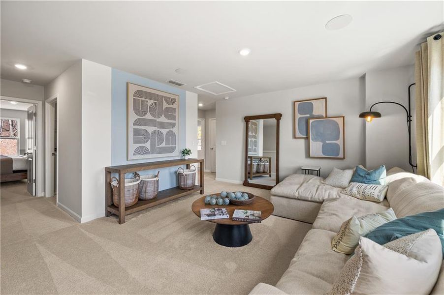 Furnished interior view inside a new home in , Gainesville (Image 10).