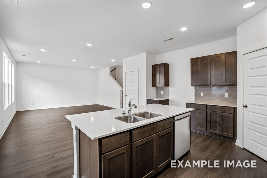 Representative furnished interior of a home built from the The Logan A by Davidson Homes LLC in Woods Crossing, Gallatin (Image 11).