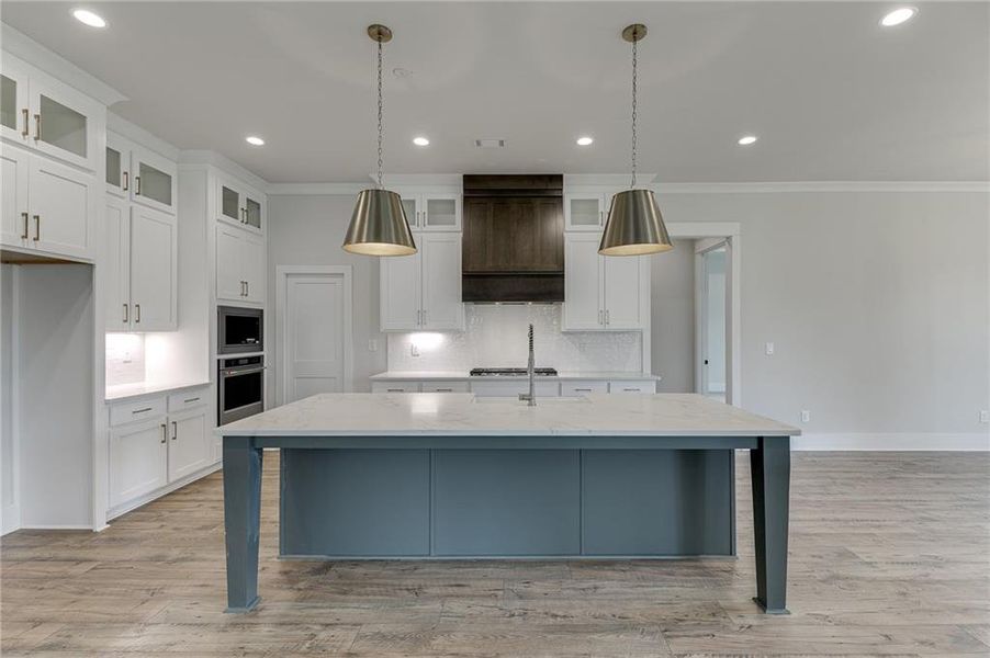 Furnished interior view inside a new home in , Buford (Image 12).
