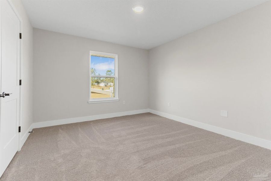 Spacious, unfurnished interior of a new home in Pecan Valley, Cantonment (Image 13). Spacious, unfurnished interior of a new home in Pecan Valley, Cantonment (Image 13).