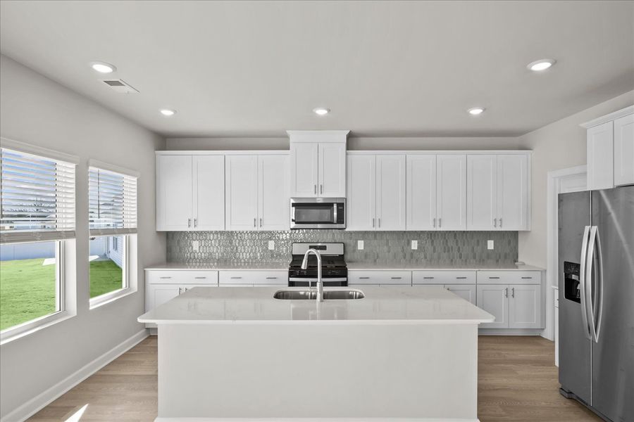 Furnished interior view inside a new home in Brayfield Manor - Signature Collection, Wellford (Image 7).